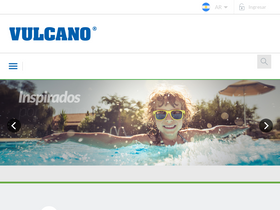 'vulcano-sa.com' screenshot