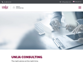 'unija.com' screenshot