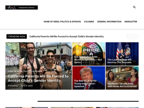 'independentsentinel.com' screenshot