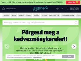'gizzmo.hu' screenshot