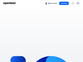 'opentext.com' screenshot