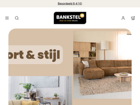 Bankstel+ homepage screenshot