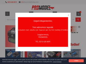 'promodelhobby.com' screenshot
