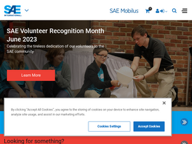 'sae.org' screenshot