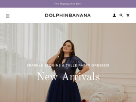 dolphinbanana.com homepage screenshot