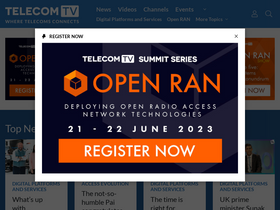 'telecomtv.com' screenshot