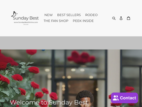 Sundaybestonline homepage screenshot