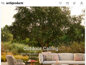 'archiproducts.com' screenshot