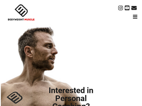 'bodyweightmuscle.com' screenshot