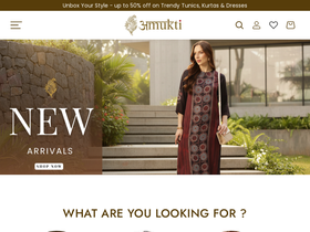 amukti.in homepage screenshot