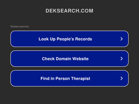 deksearch.com