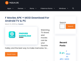 'pkdownloads.com' screenshot