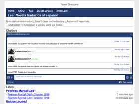 'novelasd.com' screenshot