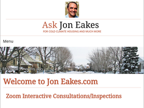 'joneakes.com' screenshot