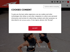 'altrarunning.com' screenshot