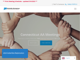 'ct-aa.org' screenshot
