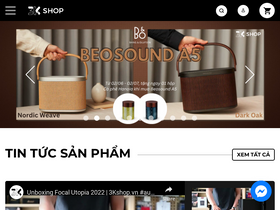 '3kshop.vn' screenshot