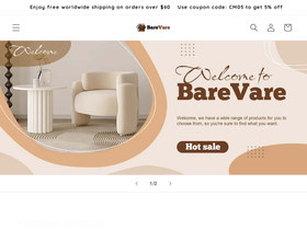 BareVare website screenshot