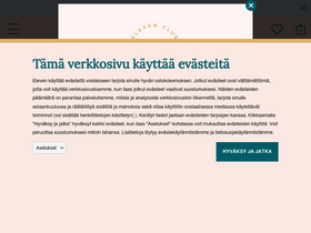'eleven.fi' screenshot
