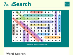 'thewordsearch.com' screenshot