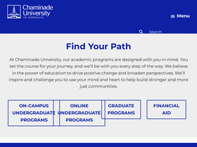 'sysint.chaminade.edu' screenshot