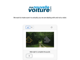 'manouvellevoiture.com' screenshot