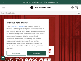 Leaderonline.com website screenshot