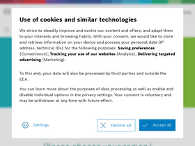 'bosch-pt.com' screenshot