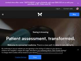 'butterflynetwork.com' screenshot