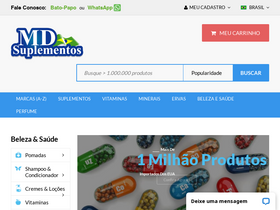 'mdsuplementos.com' screenshot