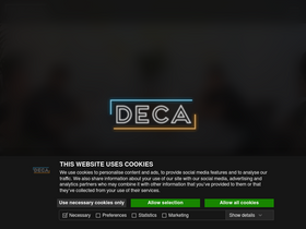 'decagames.com' screenshot