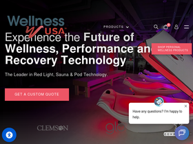 wellnessusainc.com homepage screenshot