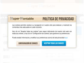 'supercontable.com' screenshot