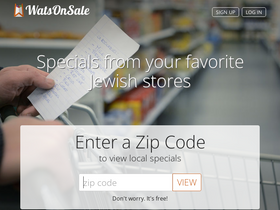 'watsonsale.com' screenshot