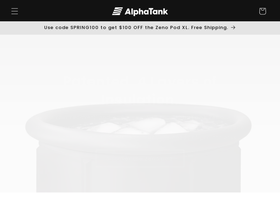 alphatank.com homepage screenshot