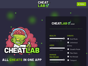 'cheatlab.app' screenshot