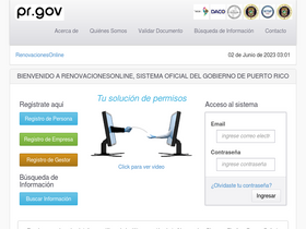 'renovacionesonline.com' screenshot