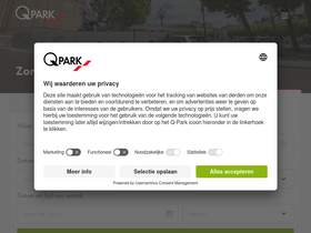 'q-park.nl' screenshot