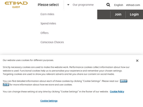 'etihadguest.com' screenshot