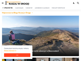 'ruszajwdroge.pl' screenshot