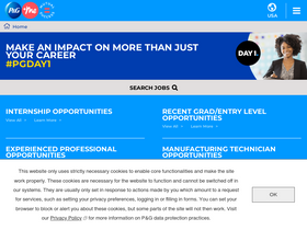 'pgcareers.com' screenshot