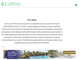 'carirac.com' screenshot