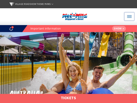 'wetnwild.com.au' screenshot