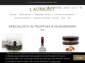 laumontshop.de homepage screenshot