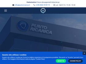 'puntoricarica.it' screenshot
