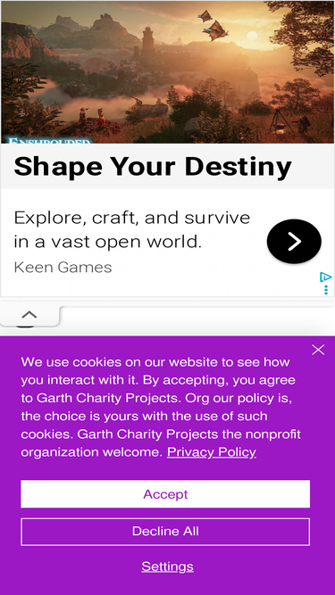 garthcharityprojects.org