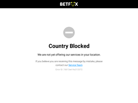 'betfox.com.gh' screenshot