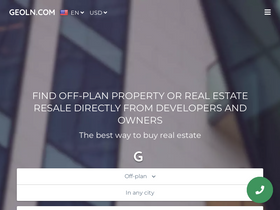 'geoln.com' screenshot