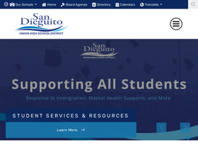 'sduhsd.net' screenshot