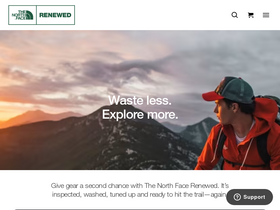 'thenorthfacerenewed.com' screenshot